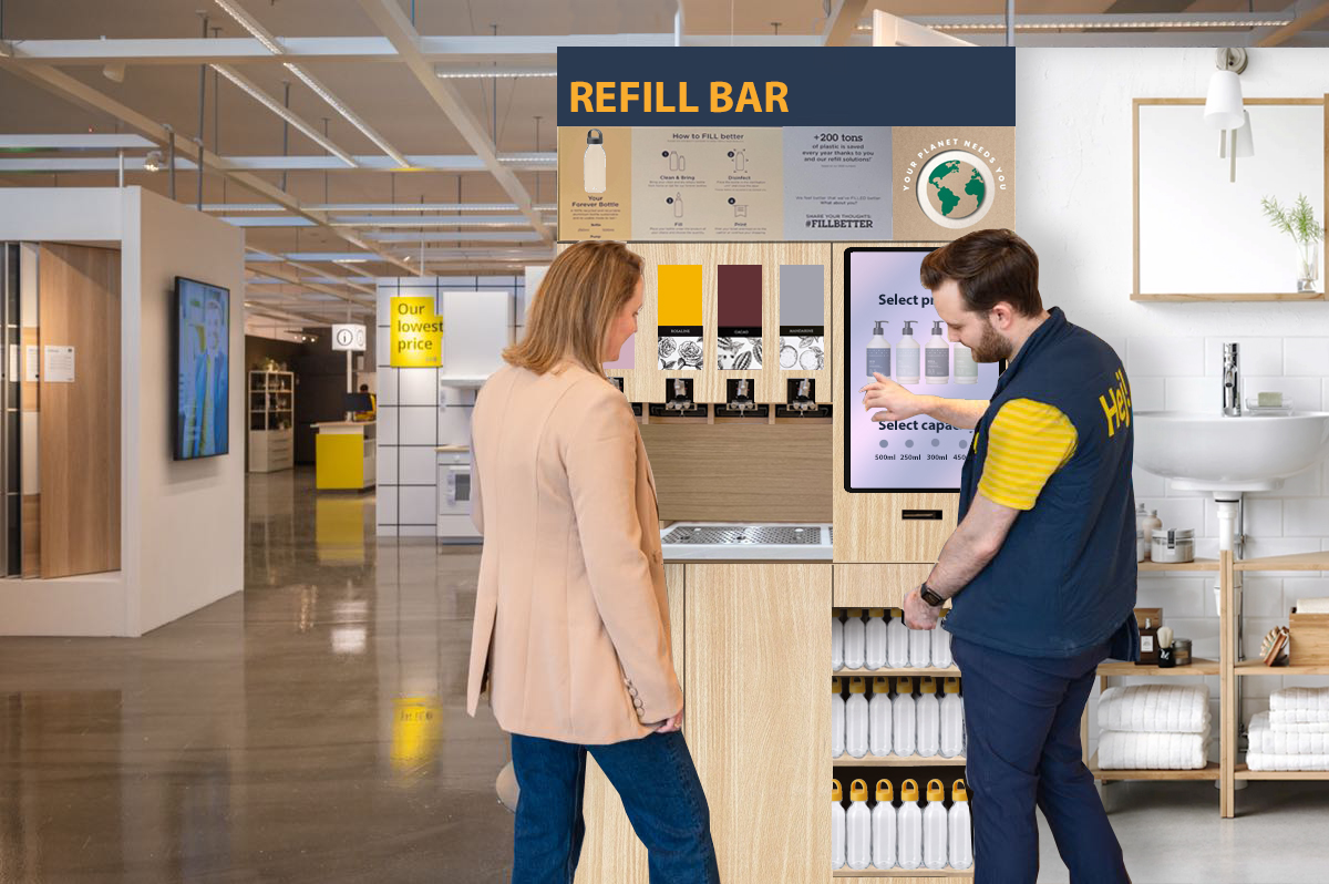 ikea refill bar